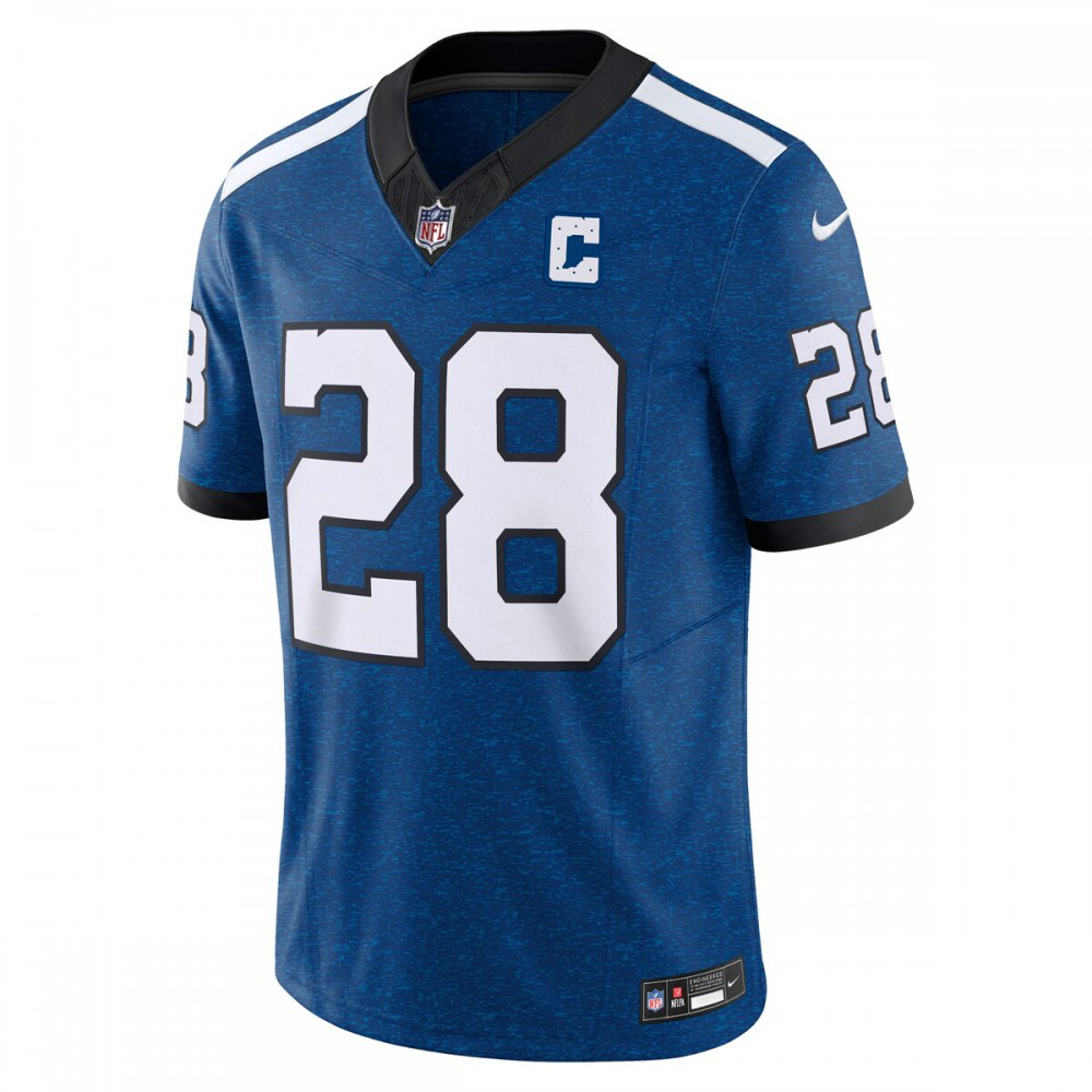 Jonathan Taylor Indianapolis Colts Nike Vapor F.U.S.E. Limited Jersey - Blue-GridironStore